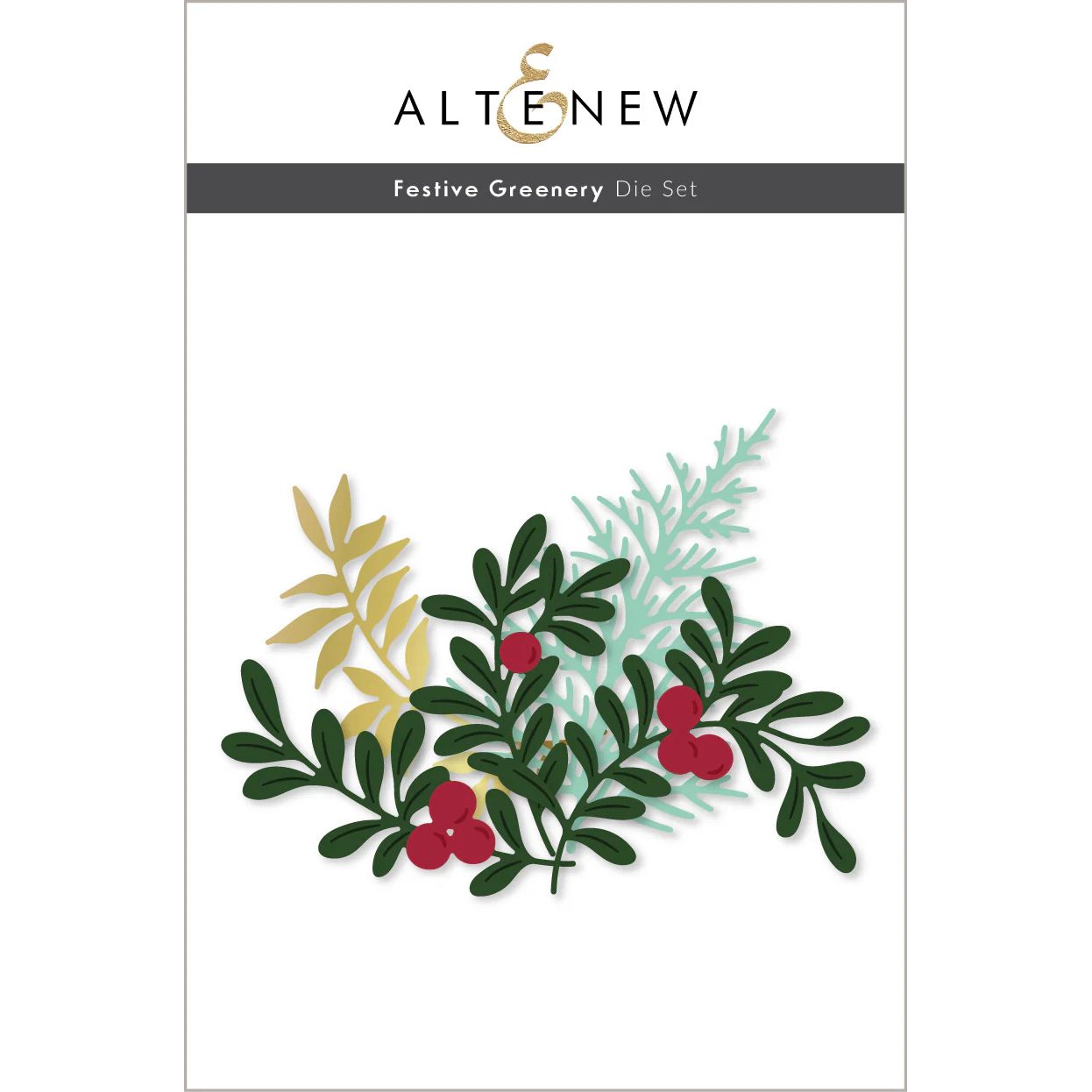 Festive Greenery Die Set