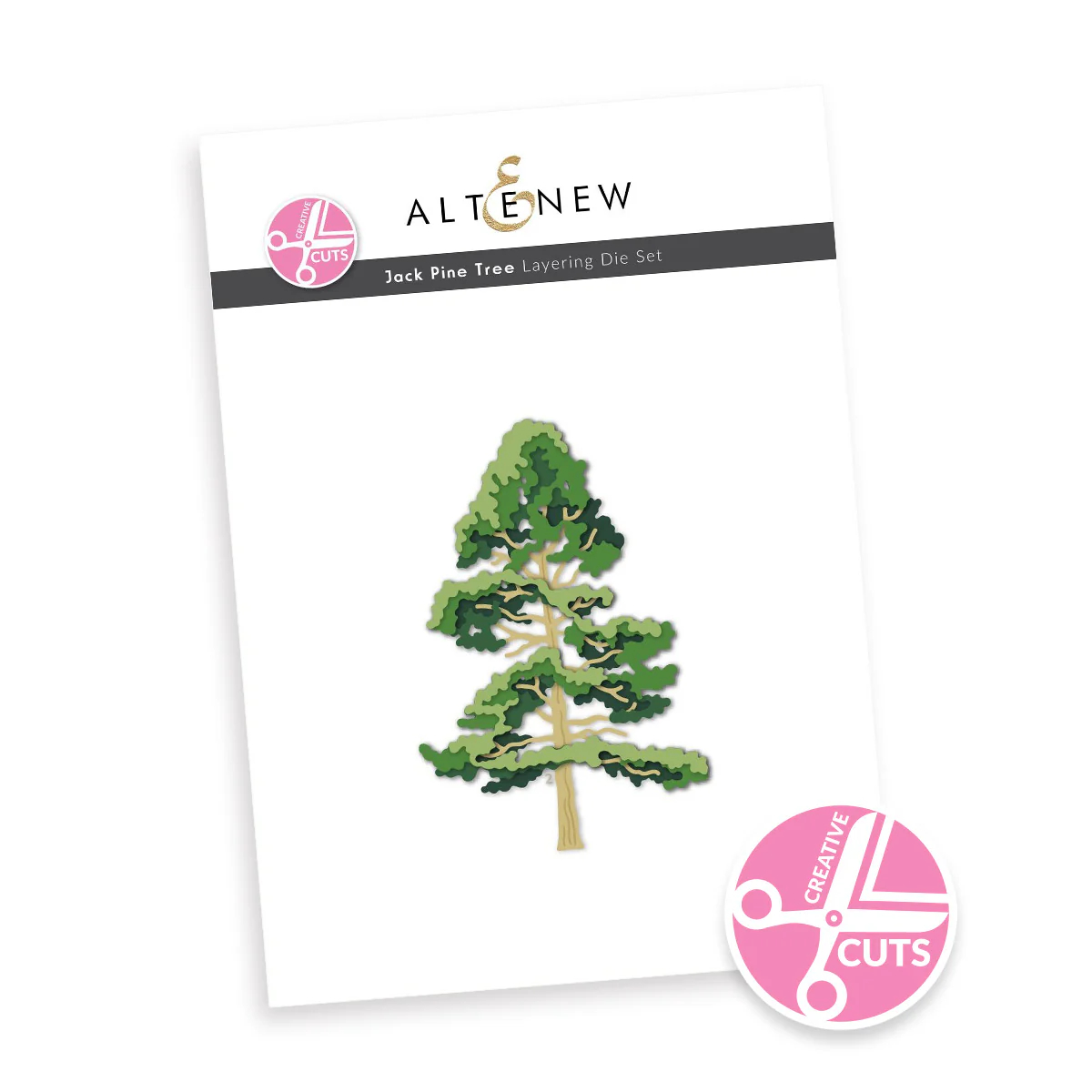 Creative Cuts: Jack Pine Tree Layering Die Set