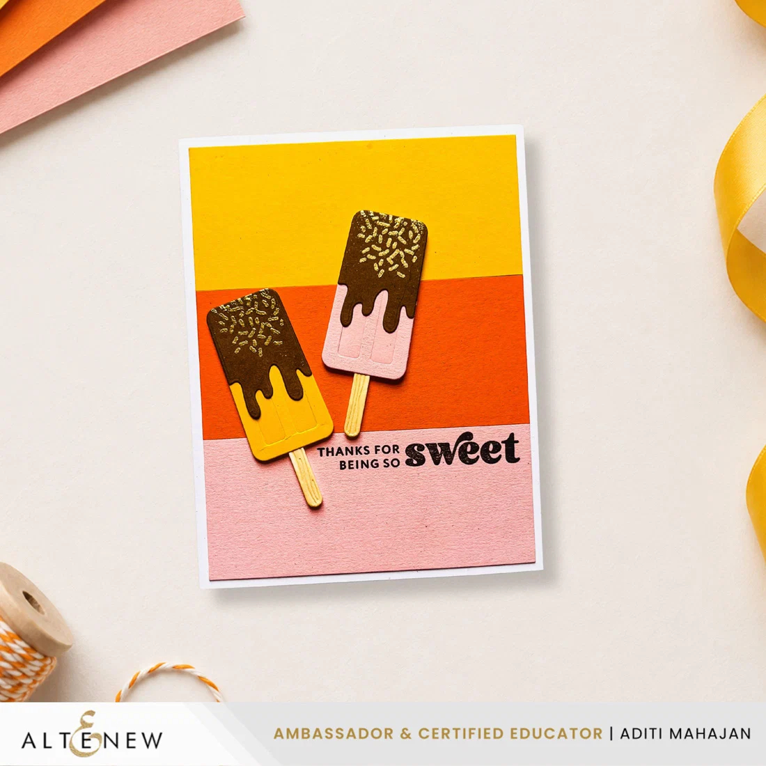 Mini Delight: Sweet Popsicles Stamp & Die Set - Image 2