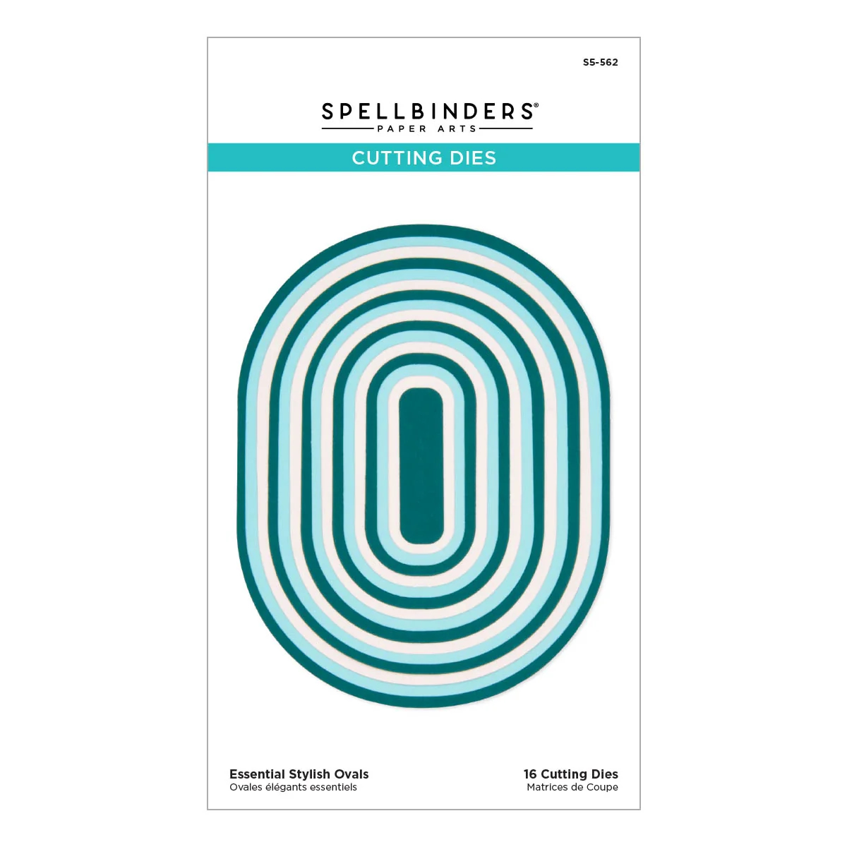 Essential Stylish Ovals Etched Dies from the Stylish Ovals Collection