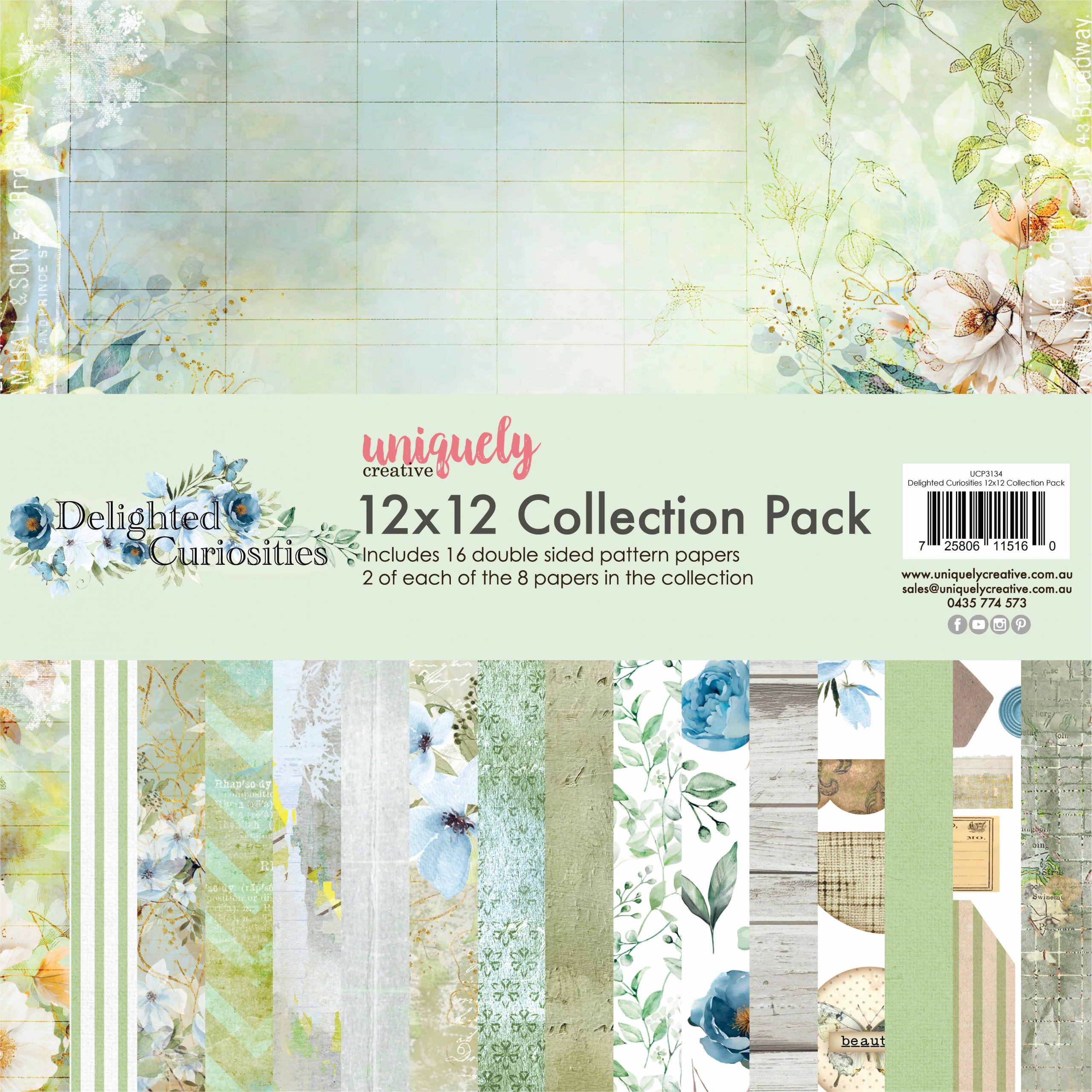 Delighted Curiosities 12 x 12 Collection Pack