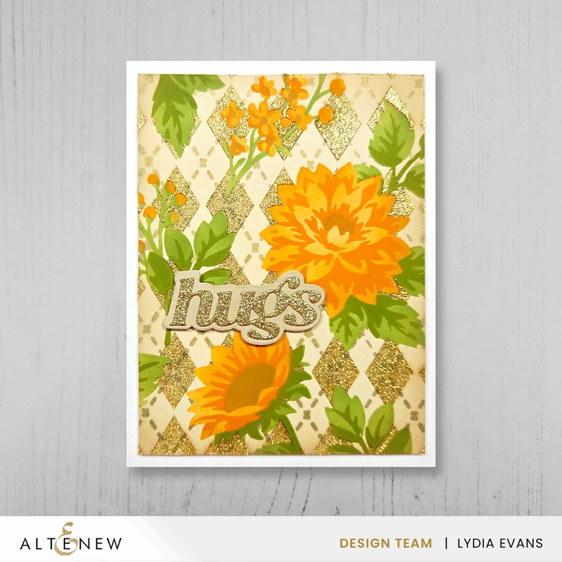 Stencil Art: Botanical Argyle & Add-on Die Bundle - Image 2