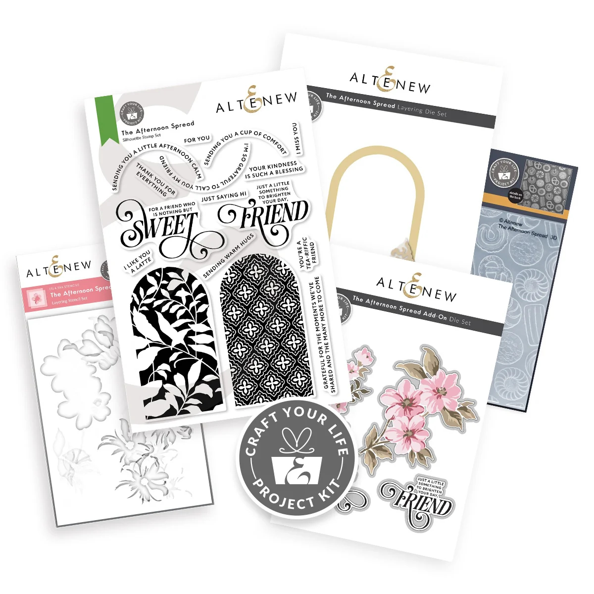 Craft Your Life Project Kit: The Afternoon & Add-on Die Bundle