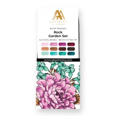 Rock Garden Artist Alcohol Markers Set D