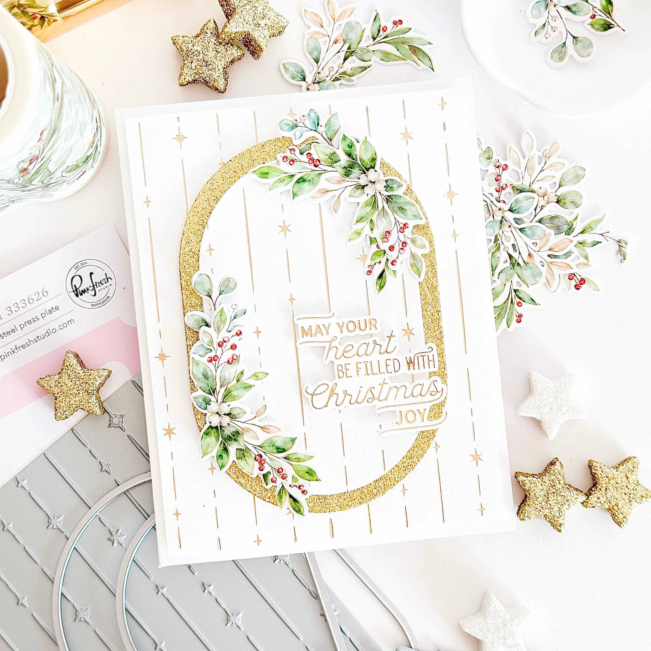 Pinkfresh Studio - Seasonal Springs Stamp, Die, Stencil and Washi Bundle - Image 5