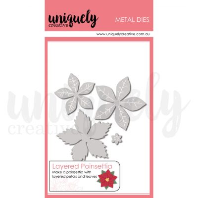 Layered Poinsettia Die