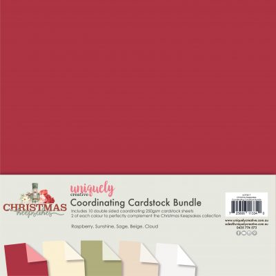 Christmas Keepsakes Coordinating Cardstock Bundle