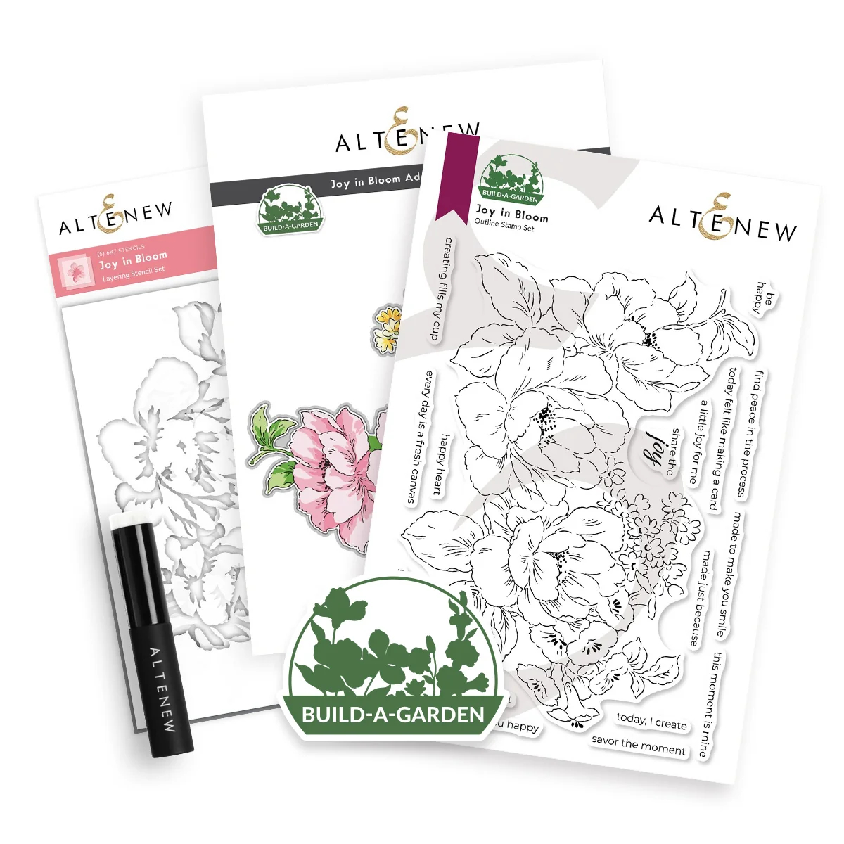 Build-A-Garden: Joy in Bloom & Add-on Die Bundle