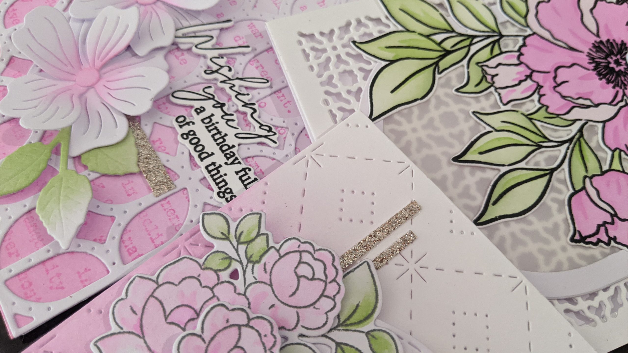 PREORDER - NEW Pretty in Pink Florals Card Kit